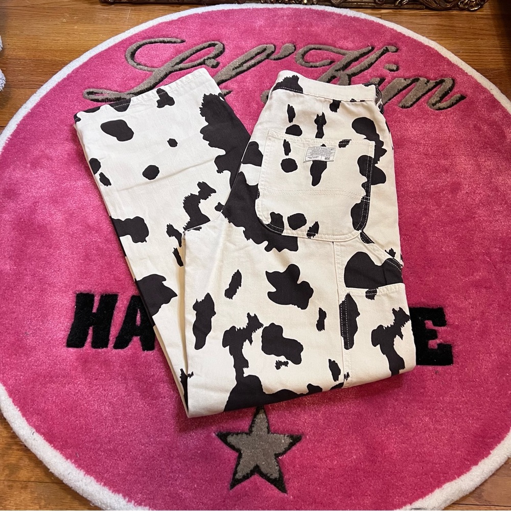 BDG Urban Outfitters Cow Print Juno Jeans
